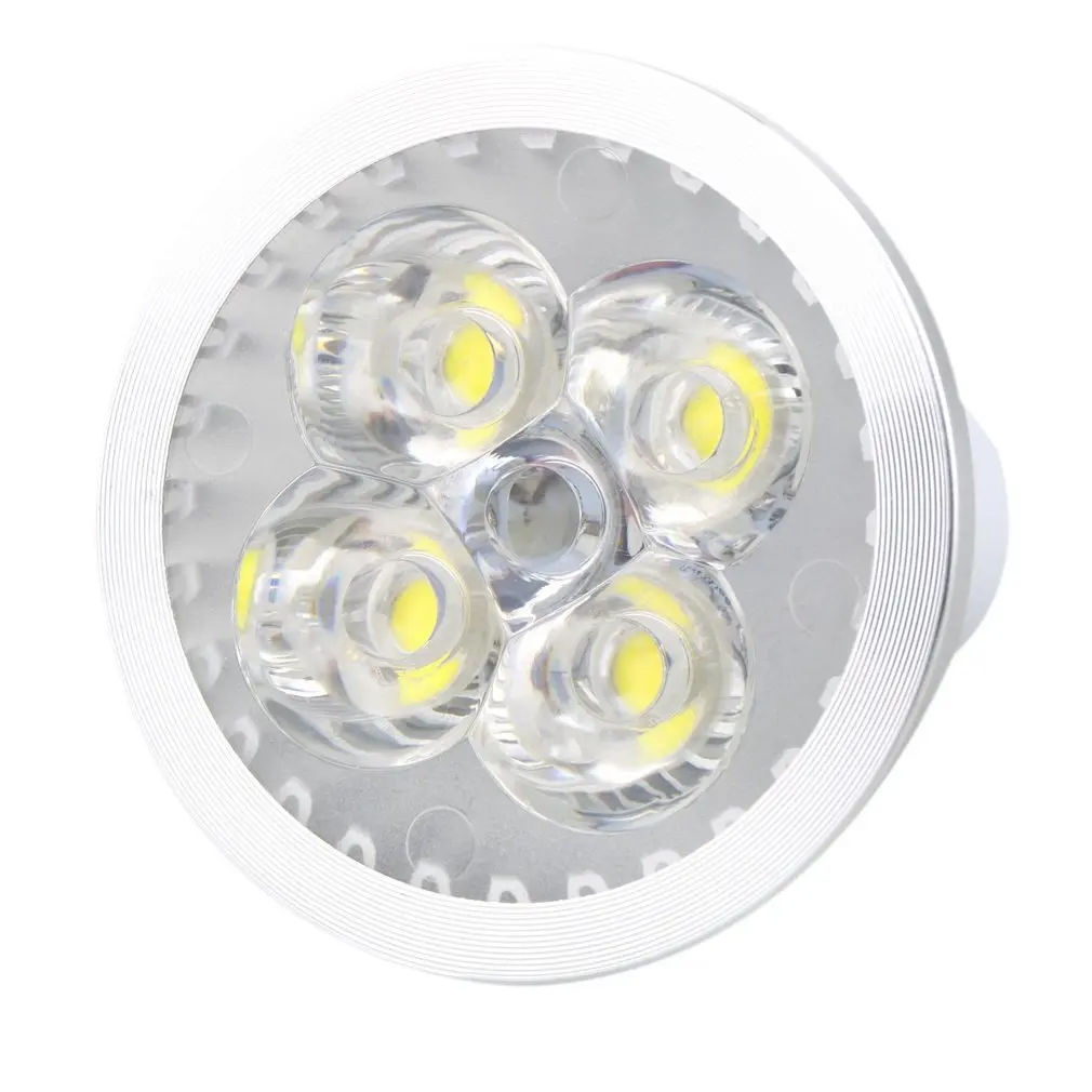 6W 4LED Spotlight GU10 Vysokej Intenzite Svetla Vnútorné Žiarovky LED Downlight Žiarovka Spot Light Čistý/Teplá Biela AC 110-240V
