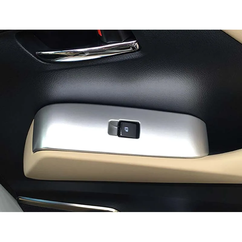 ABS Matný Pre Toyota Alphard 2016 2017 2018 príslušenstvo LHD Dvere, Okno, sklo, Výťah Spínača Panel Kryt Výbava auta styling