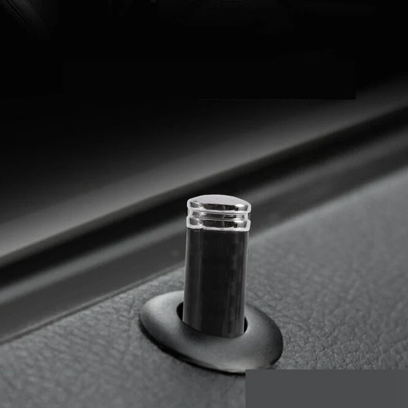 Dvere Auta Pin Lock Zdvíhacie Skrutka Výbava Uhlíkových Vlákien Na Mercedes Benz C E Cla Gla Glk Ml Glc Gle Gls Slk Triedy W205 W204 W212 W21
