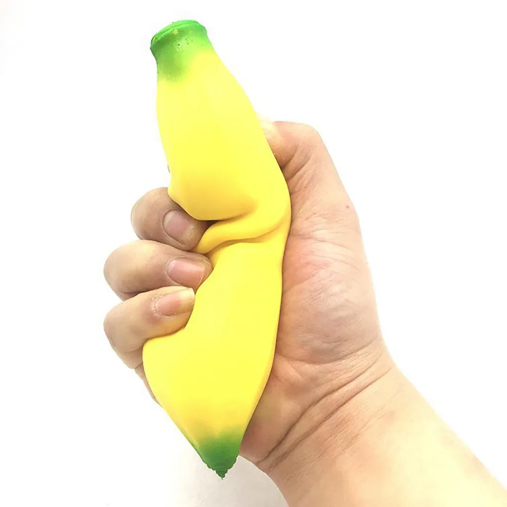 Fidget hračky Jumbo Banán Stres Odľahčovacia Voňajúce Super Pomaly Rastúce Deti Squeeze Hračka Veľká Veľkosť popit rozmliaždeniu figet hračky stres