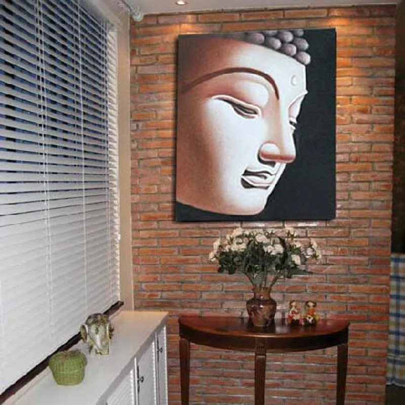 Handpainted moderné sochy budhu maľovanie na stenu umenie olejomaľba zarámované plátno obrázok Nástenné dekorácie obývacia izba náboženstiev