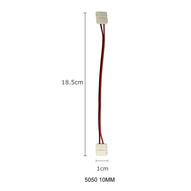LED Pásy 8mm Konektor 2pin Konektor Adaptéra drôt, Kábel Nie je potrebné Pre Zváranie 3528 2835 5630 LED Pásy konektor drôt