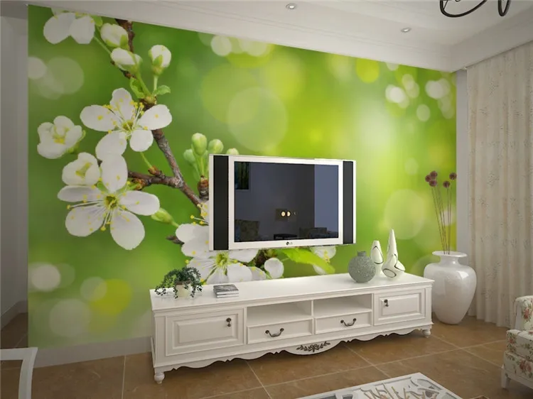 Moderný Jednoduchý Kvet nástenná maľba 3D Tapeta, Obývacej Izby, Spálne, Jedáleň, Útulný Dizajn Interiérových Dekorácií na Stenu Papier Abstraktných De Parede 3D