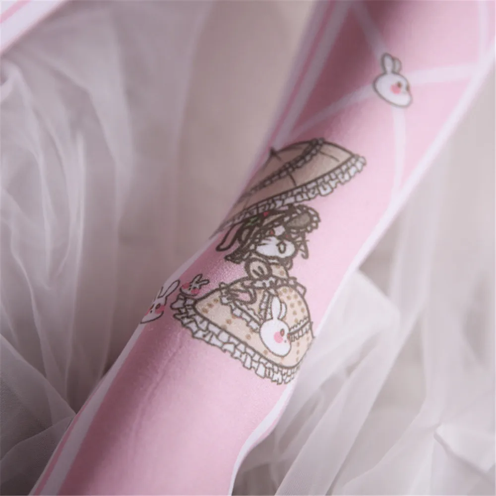 Nové Módne Dievčatá Dámske Bavlnené Krásne ružové králik pančuchy, Šaty Sstockings
