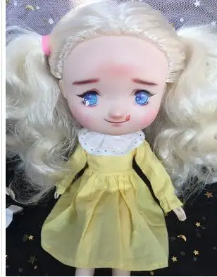 Prispôsobenie bábiku ,DIY bábika nahé bábika 20171220 ako blyth hlavu nemusia zahŕňať oblečenie