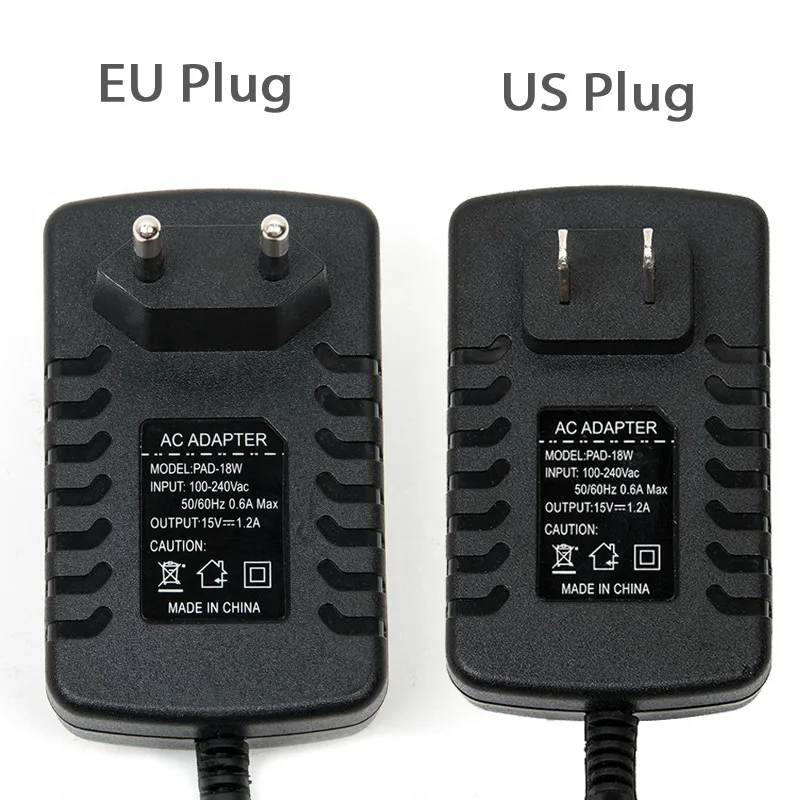 US /EU Plug 18W 15V .2A Sieťovej Nabíjačky Napájací Adaptér Pre Asus Eee Pad Transformer TF201 TF101 TF300 Notebook