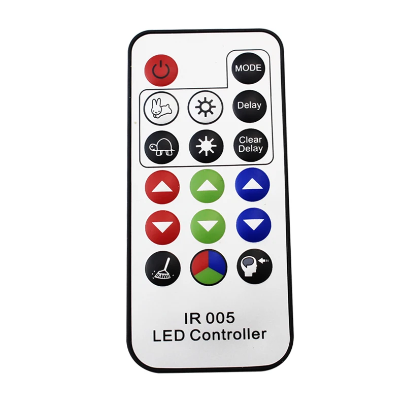 Vodeodolné RGB Controller DC12V 12A 4A*3 3CH IP65 s 17-Tlačidlo IR Bezdrôtové Diaľkové pre 5050 3528 LED Pásy Svetla