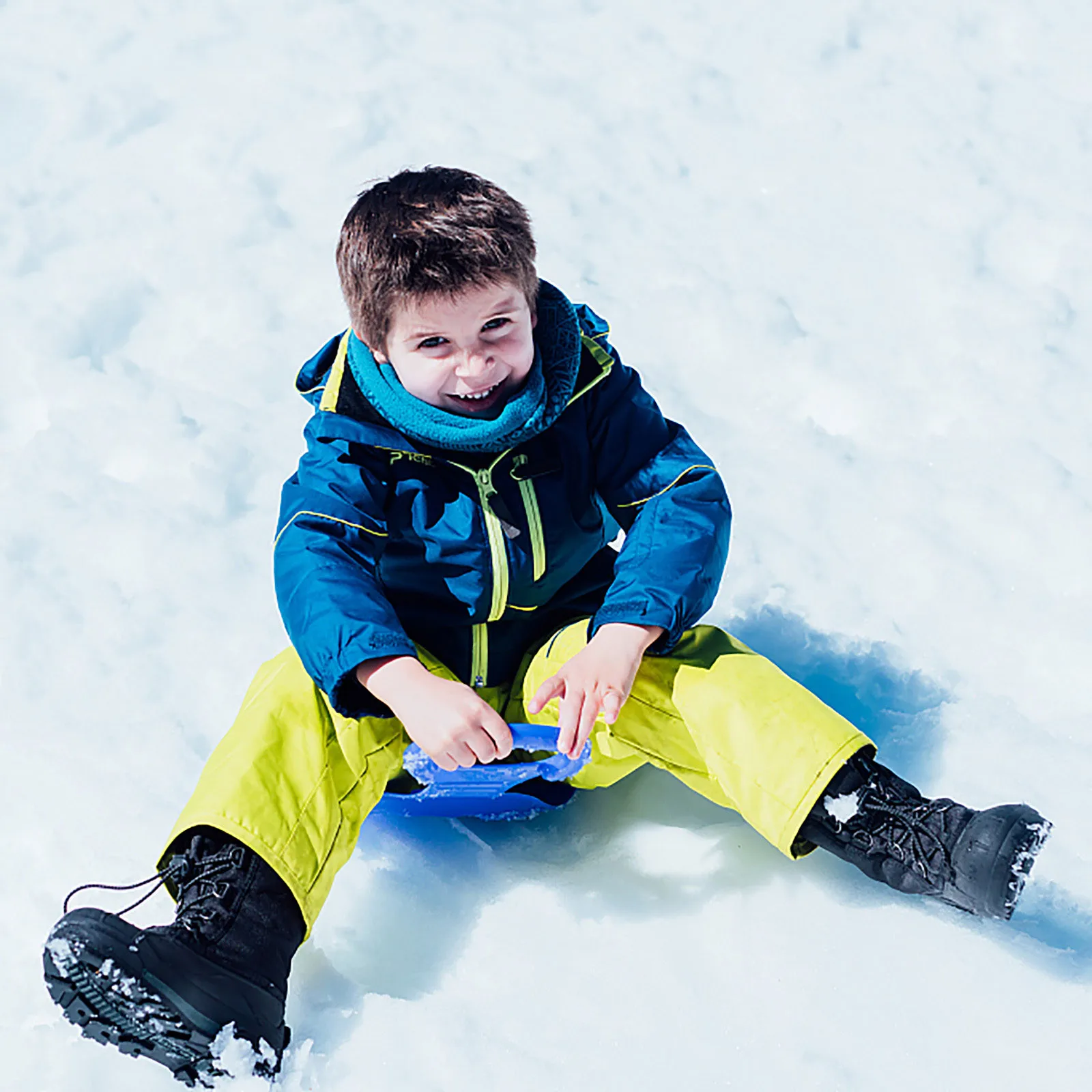 Zimné Vonkajšie Plastové Šport Zahustiť Deti, Dospelých Sneh SÁNKY SLEDge Lyžiarske Rada Sane Vonkajšie Trávy, Plastové Dosky Snehu Luge #TG