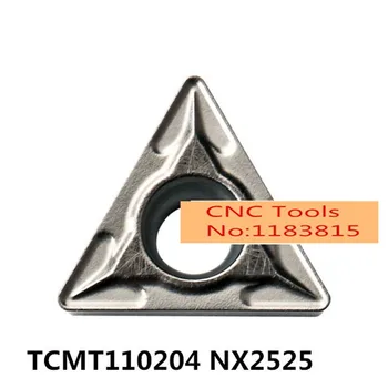 10pcs TCMT110202 NX2525/TCMT110204 NX2525/TCMT110208 NX2525 keramické vložky pre STFCR STUCR,Sústružnícke Nože,Matel Keramické Tipy
