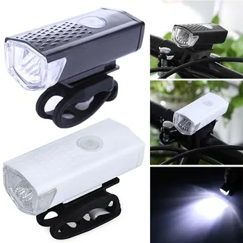 2 ks Bicykli Svetlá Nabíjateľná LED Svetlá, Predné predné svetlo + Zadné zadné svetlo na Bicykli Baterka Výstražné Svetlá na Bicykel Accesorios