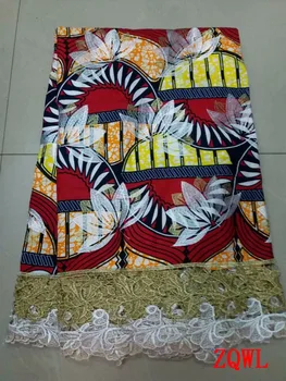 2018 nový štýl Vytlačí Afriky Nigérijský Ankara Vosk Čipky Textílie