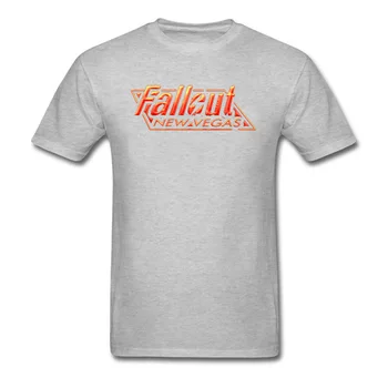 2019 Muži T-shirt Fallout New Vegas Tričko Trezoru Chlapec Čierne Tričko RPG Hráč Punk List Tlač Oblečenie Bavlna Topy Fallout 4 Chlapci