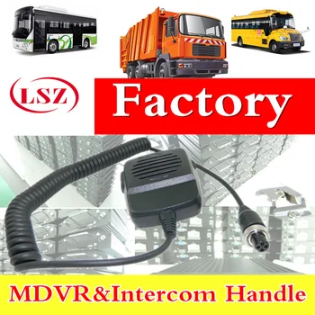 3G/4G car video recorder, zadok rukoväť, vodič a CMSV6 platformu intercom intercom rukoväť factory