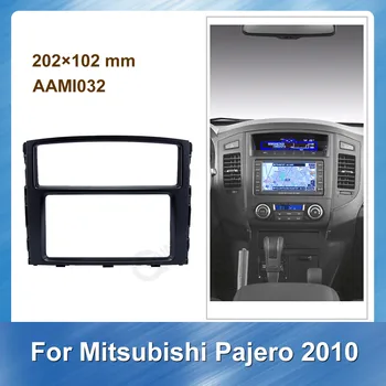 Autorádio Fascia GPS Navigácie Fascia Panel je vhodné na Mitsubishi Pajero 2010 Panel Dash Inštalácia Montáž