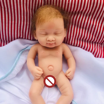 Bebe reborn corpo de pevný silikónový inteiro baby doll 10