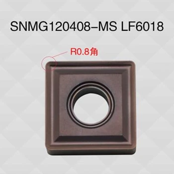 DESKAR SNMG120404-MS/SNMG120408-MS LF6018/SNMG120404-HA/SNMG120408-MA LF6018 CNC karbidu vložky Pre nehrdzavejúcej ocele 10PCS/BOX