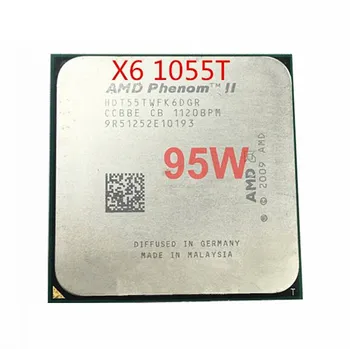 Doprava zadarmo AMD Phenom II X6 1055T 95W CPU procesor 2.8 GHz AM3 938 Procesor Six-Core 6M HDT55TWFK6DGR scrattered kus
