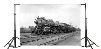 Fotografie Pozadie Lokomotíva Vintage Starý Vlak Železničnej Trati Prírody Cestovanie