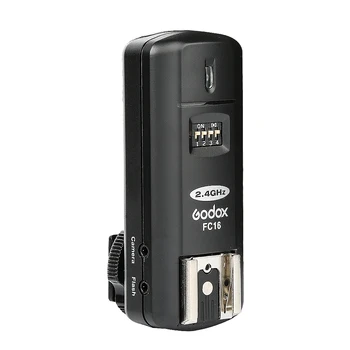 Godox 2.4 G Bezdrôtový Studio Flash/Speedlite Flash/shutter release 3in1 Spúšť FC-16 Pre Nikon Vysielač+Prijímač Auta