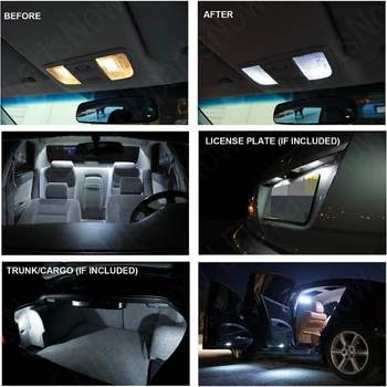 Interiérové led Auto svetlá Na BMW 2 active tourer f45 minivan Čítanie dome žiarovky pre autá bez chýb špz Svetlo 10pc/veľa