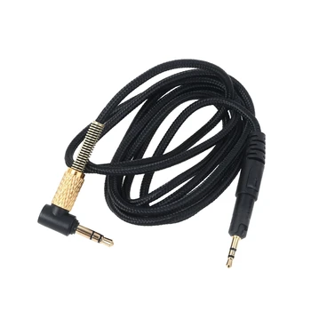 Kábel pre ATH-M50x M40x M70x Slúchadlá Náhradný Kábel S Diaľkovým Mikrofón ovládanie hlasitosti na iPhone-Samsung -Android
