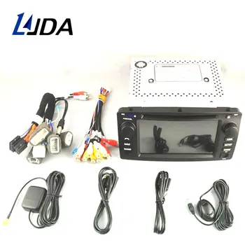LJDA Android 10.0 Auto DVD Prehrávač Pre Toyota Corolla E120 BYD F3 GPS Navigácie Stereo 2 Din autorádia 4G+64 G Multimediálne DSPIPS