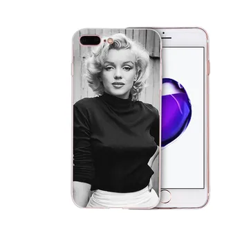 Marilyn Monroe krásne Krásy mäkké pokrytie Coque pre iphone 7 8 6 6 plus x xr xs max se 5s 5 silikónové klasický telefón prípade shell