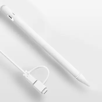 Mäkké Silikónové Kompatibilný Pre Apple peračník a aplikácie Pre Tablet iPad Touch dotykové Pero Ochranné Puzdro Kryt Anti-stratené
