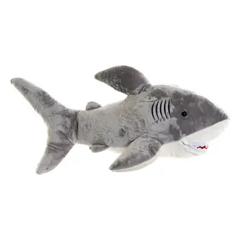 Načechraný hračka Dekodonia Shark Polyester (36 x 61 x 27 cm)
