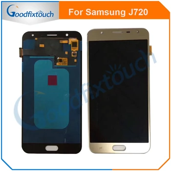 Pre Samsung Galaxy J710 J720 J730 Test Kvalitný LCD Displej S Dotykovým displejom Digitalizátorom. Montáž Náhradných Dielov