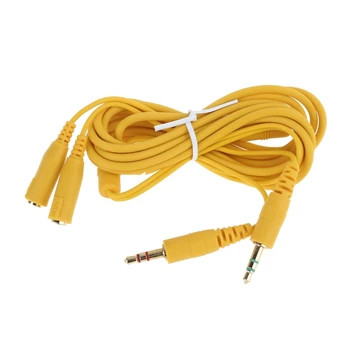 Predlžovací Kábel headsetu predĺžiť kábel pre steelseries sibíri v2 herné slúchadlá 831D