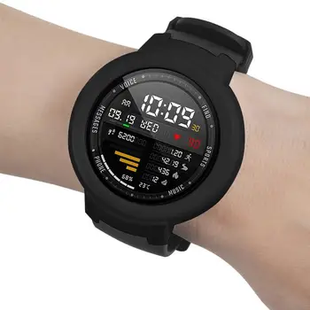 Ultra Ľahký Ochranný PC Nárazníka Plný puzdro pre Huami Amazfit Pokraji Nositeľné Zariadenia Smartwatch Prípade