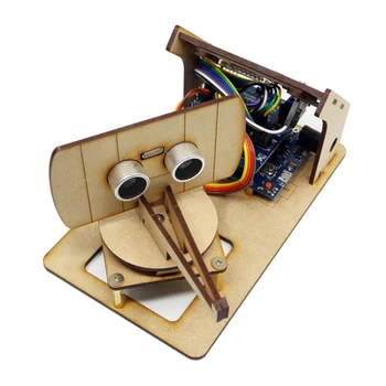 Ultrazvukové Radar Maker Open Source Projekt Arduino TFT LCD Displej Detekcia Robota