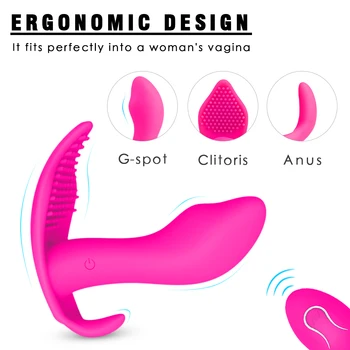Vibrátor Stimulácia Klitorisu Análny Plug G-spot Masáž Bezdrôtové Ovládanie Multi-frequency Ženský Orgazmus, Masturbácia, Sexuálne Hračky