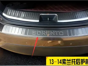 Vysoko kvalitnej nerezovej ocele zadný nárazník na ochranu parapet pre 2013-KIA Sorento 5dr Hatchback Auto styling