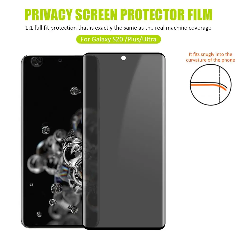 Úplné Pokrytie Tvrdené Sklo Na Samsung Galaxy S20 Screen Protector Ochrany Osobných Údajov Ochranná Fólia Pre Galaxy S20 /Plus/Ultra