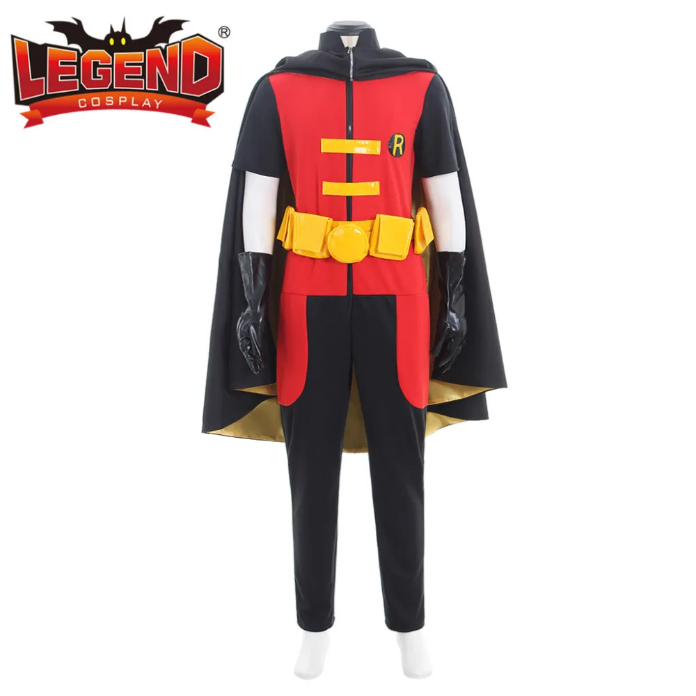 Mladí Robin Kostým Robin Cosplay Kostým Pre Dospelých Halloween Kostým