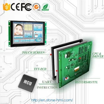 4.3 Inch HMI Farieb TFT LCD Modul s Regulátor + Program + Sériové Rozhranie Pre Industial Ovládanie